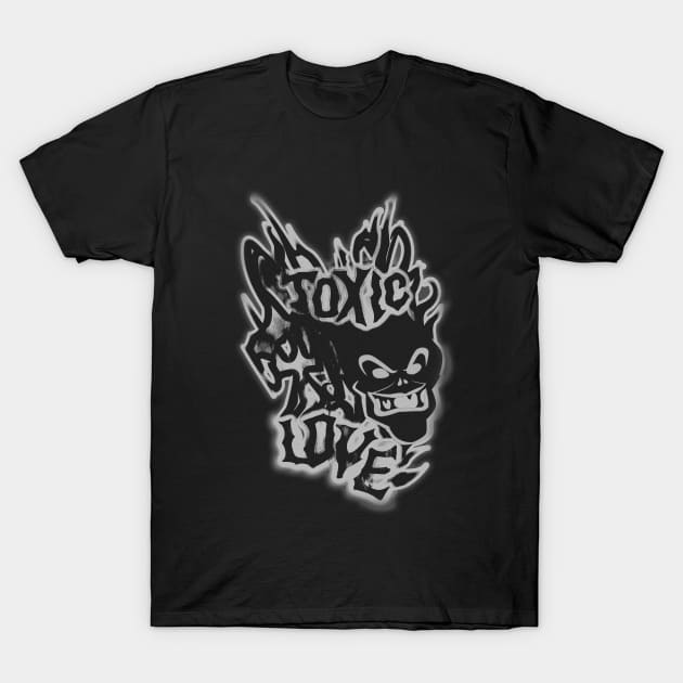 Toxic Love. T-Shirt by Steampunkd